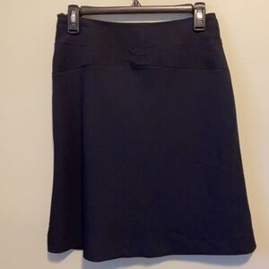 Pablo Gerard Darel | Navy MIDI 100% Polyester Skirt